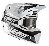 Leatt Шлем кроссовый Kit Moto 7.5 V22 White в Казани