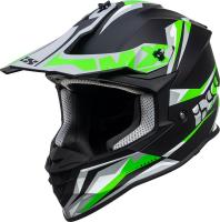 IXS шлем кроссовый 362 2.0 Черно-зеленый-белый в Казани