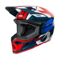Oneal Кроссовый шлем 3Series Ride V.25 синий/белый в Казани