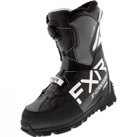 FXR Ботинки снегоходные X-Cross Pro BOA с утеплителем Black/White в Казани