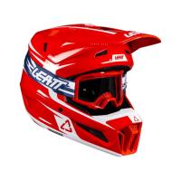 Leatt Шлем кроссовый 3.5 V26 Red + очки Vizion 3.5 в Казани