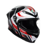 AGV Шлем K6 S 2206 Karve Matt Black/White/Red в Казани