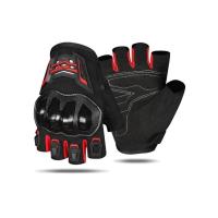 Ones Again Перчатки Half Finger MG-14D black-red в Казани