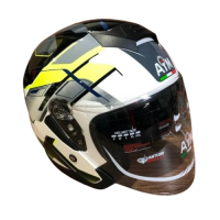 AiM Шлем JK526 Yellow/Grey/White в Казани