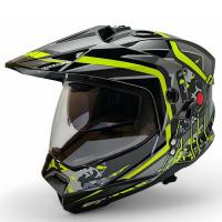 AIM Шлем кросс/эндуро JK802S Yellow/Grey/Black в Казани