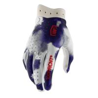 100% Мотоперчатки текстильные ITrack Blue/White 2026 в Казани
