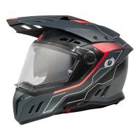 Oneal Шлем кроссовый со стеклом Sierra RS Echo красный/черный в Казани
