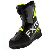 FXR Ботинки снегоходные X-Cross Pro BOA с утеплителем Black/Hi Vis в Казани