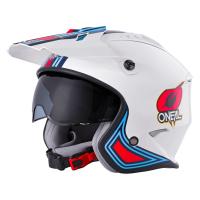 ONEAL Шлем открытый Volt MN1, глянец Белый/красный в Казани