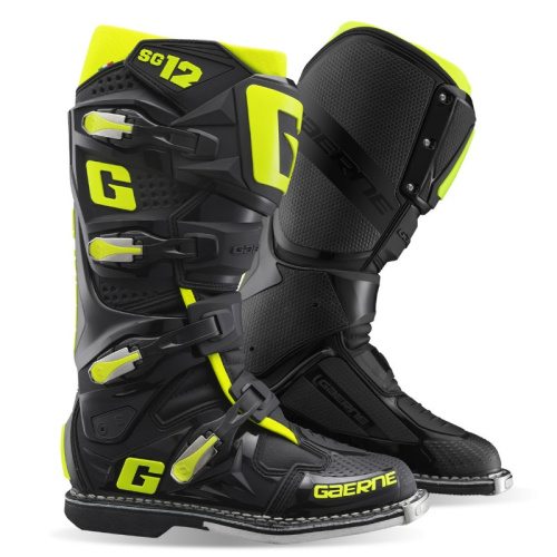 Gaerne Мотоботы SG-12 Black/Yellow в Казани