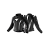 Shima Куртка Кожаная женская Miura 2.0 Black/White в Казани