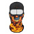 Scout Балаклава Funny face Skull on fire в Казани