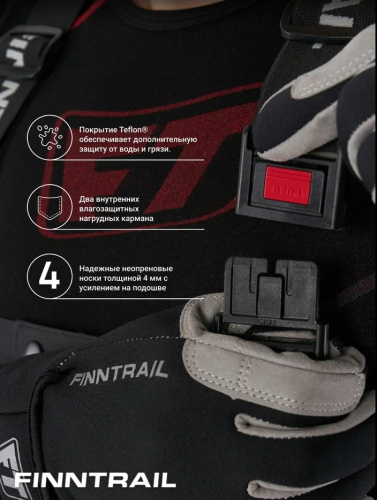 Finntrail Вейдерсы Speedmaster-Z 1529 Graphite в Казани