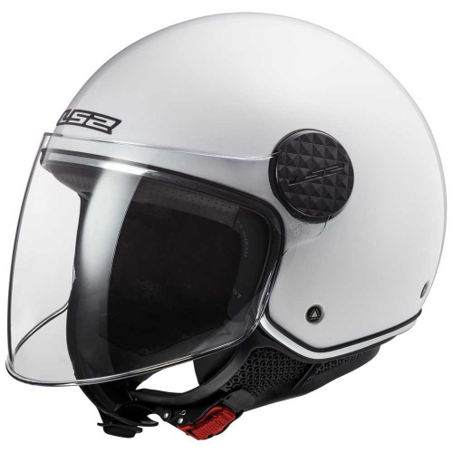 LS2 Мотошлем OF558 Sphere Lux Solid белый в Казани