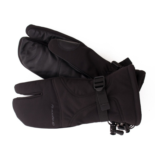 Dragonfly  Варежки снегоходные DF Snowmobile Mittens Black в Казани
