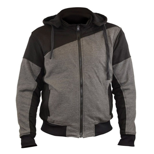 MCP Мотокуртка мужская Hoody серо-черный в Казани