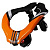 Leatt Защита шеи подростковая 3.5 Neck Brace Junior Orange в Казани