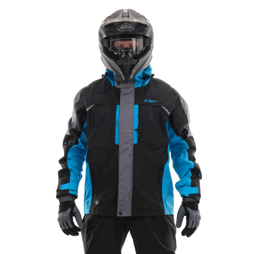 Dragonfly Куртка мембранная Quad Pro Black-Blue в Казани