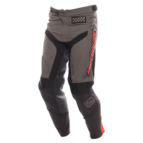 Fasthouse Брюки Grindhouse Pant Gray/Red в Казани
