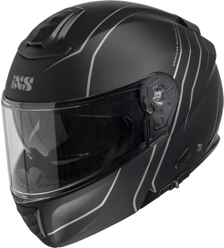 IXS Шлем модуляр iXS460 черный серый матовый в Казани