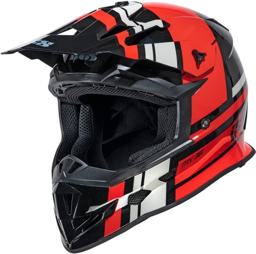 IXS Мотошлем iXS361 2.3 Черно-красный в Казани