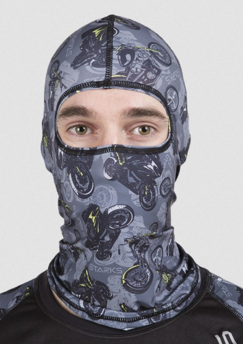 Starks Подшлемник Light Print Moto Серый принт в Казани