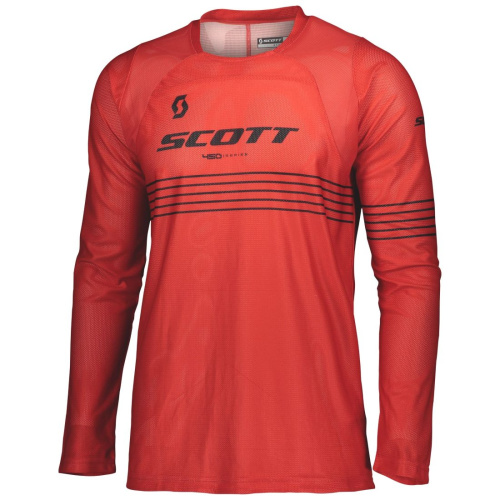 Scott Джерси 450 Angled Light red/black в Казани