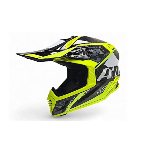 AiM Шлем RH855 Carbon Terrain Black/Yellow в Казани