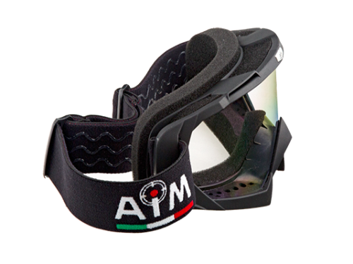 AiM Очки кроссовые 634-800 Black Matt в Казани