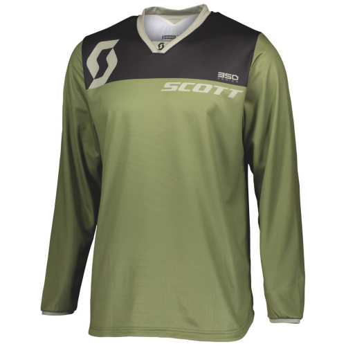 Scott Джерси 350 Dirt green tan в Казани