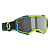 Scott Очки кроссовые Fury LS neon yellow/blue light sensitive grey works в Казани
