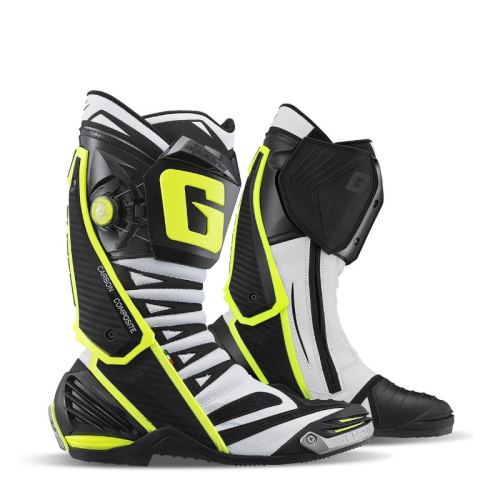 Gaerne Мотоботы GP1 Evo White/Black/Yellow в Казани
