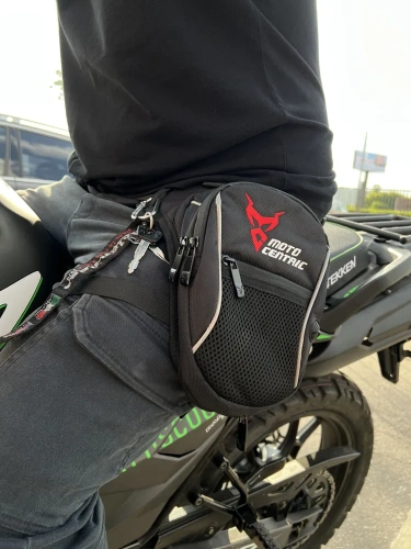 Motolike сумка на пояс красная в Казани