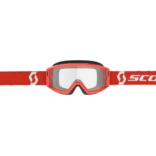 Scott очки кроссовые Primal Red прозрачная линза в Казани