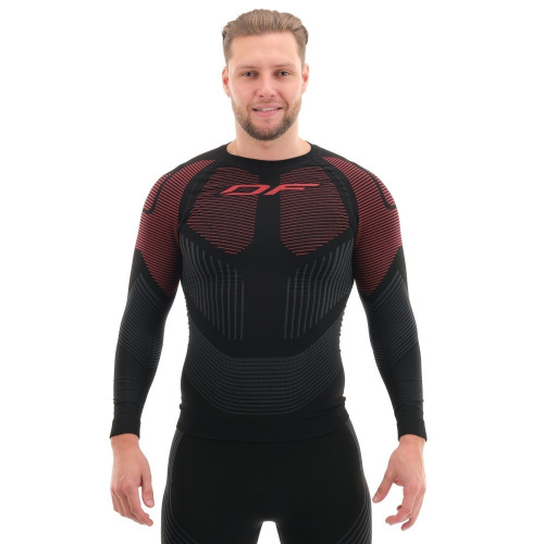 Dragonfly Термофутболка 3DThermo Red с длинным рукавом в Казани