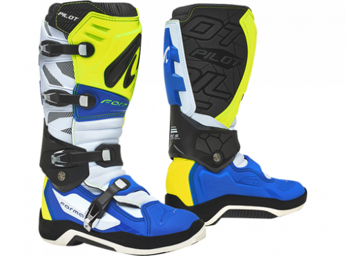 Forma Ботинки Pilot YellowFluo/White/Blue в Казани