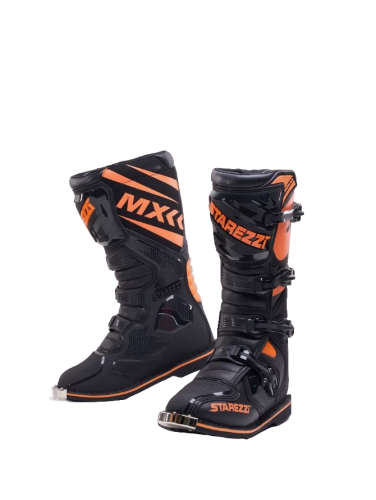Starezzi Мотоботы Roma Black/Orange в Казани