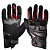 Sweep Перчатки кожаные+текстиль Hammer Black/Red в Казани