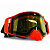 AiM Очки снегоходные с магнитной линзой и подогревом (PRO) 31-103 Accu Heated Orange Glossy в Казани