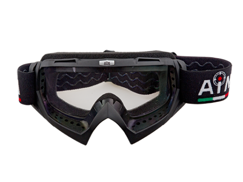 AiM Очки кроссовые 634-800 Black Matt в Казани