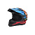 Desment Шлем кроссовый Raptor Black-Blue-Orange graphic в Казани
