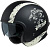 IXS Шлем Jet Helmet iXS 880 2.0 Черно-белый матовый в Казани