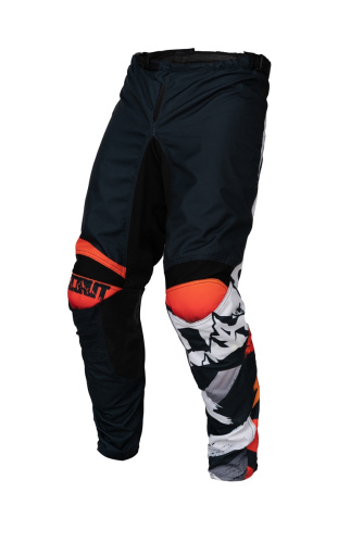 Scout Штаны кроссовые Abstraction Black/Orange в Казани