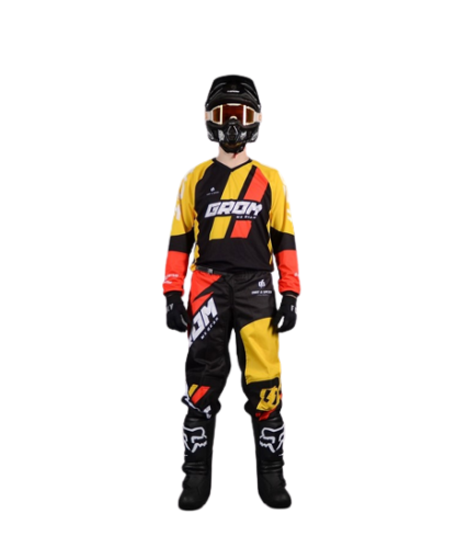 Grom Штаны кроссовые Race Redyellow в Казани