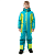 Dragonfly Зимний утепленный комбинезон Gravity Teenager Dark Green - Lime 2025 в Казани