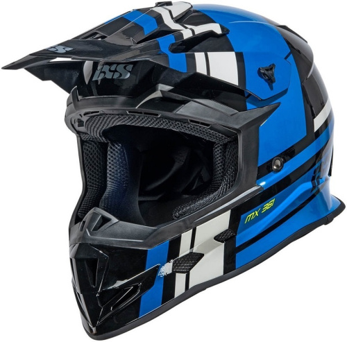 IXS Мотошлем iXS361 2.3 Черно-синий в Казани