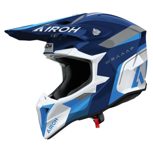 Airoh Шлем Wraaap Conquer Blue Gloss в Казани