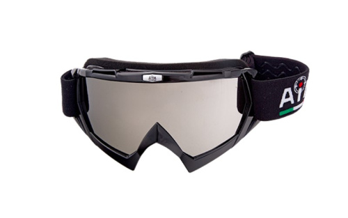 AiM Очки кроссовые 634-100 Black Glossy в Казани