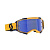 Scott Очки кроссовые Fury dark yellow/dark blue/blue chrome works в Казани