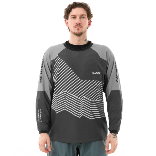 Dragonfly Джерси Quad Dirt Man 2025 Grey в Казани